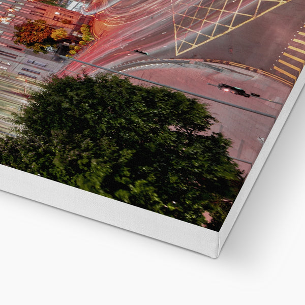 Hong Kong Photography Canvas Print I Bank Street Central HK I Cityscape & Night City Wall Art