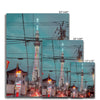 Skytree at night Canvas Print, Tokyo nightscape, Asakusa  Art Print I Japan Wall Art Print