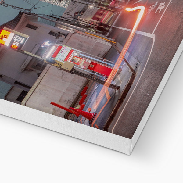 Skytree at night Canvas Print, Tokyo nightscape, Asakusa  Art Print I Japan Wall Art Print