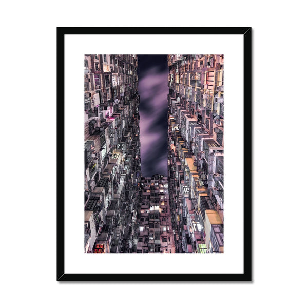 Hong Kong Framed & Mounted Fine Art Print I Monster Building NO.2 I Wall Art Print Framed & Mounted Print