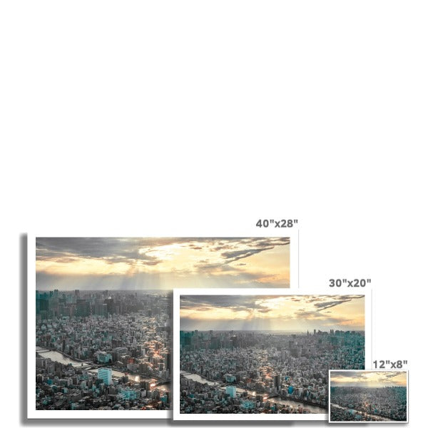 Japan Photography print, Toyko view-Taitō 台東区,Cityscapes & Skyline Wall-Art - ManChingKC Photography