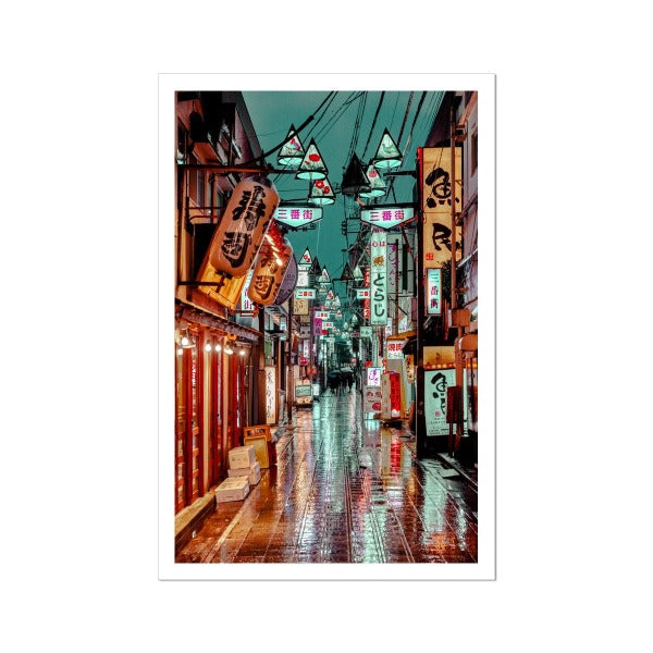 Third Street Nakano,Tokyo ,Cityscapes,Night City Wall-Art Print,Photography Print of Japan - ManChingKC Photography