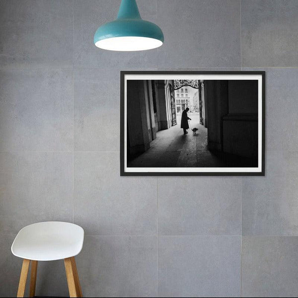 old-man and dog buy art online