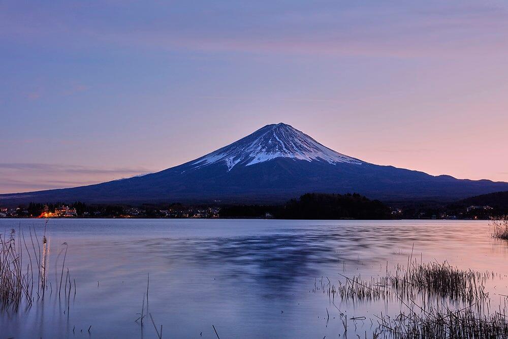 Japan landscape Photography Print I Mount Fuji ,Fujikawaguchiko Tokyo, skyline Wall Art Giclée ManChingKC Photography 18"x12" 