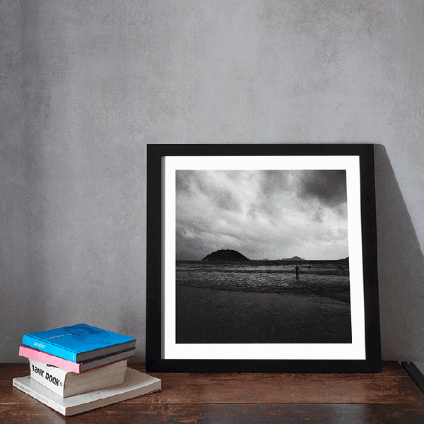 Photography Print of Hong Kong Mystery island Skyline Black and White Print I Conceptual Cityscape Wall Art ,Wall decor I Limited Edition - ManChingKC Photography