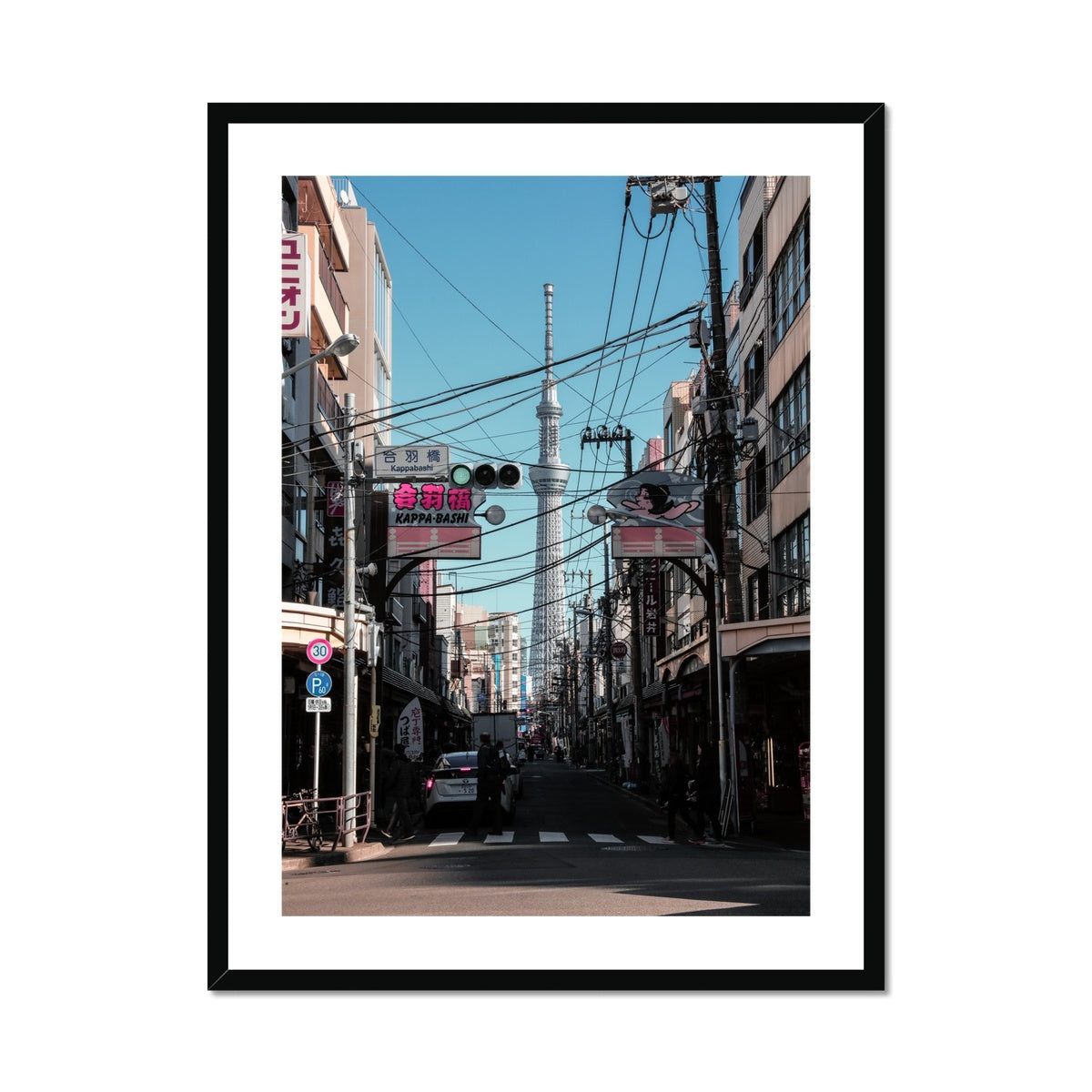 Skytree Kappabashi-tokyo-wall-art Framed & Mounted Print